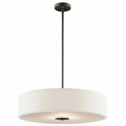Flash Sale 🌟 Kichler Lighting Transitional 3-light Olde Bronze Pendant/Semi-Flush Mount 😀 -Kichler Lighting Shop unnamed file 3639