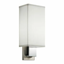 Buy ✔️ Kichler Lighting Santiago Collection 1-light Brushed Nickel/Chrome LED Wall Sconce ❤️