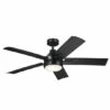 Outlet 🎁 Kichler Lighting Tide 52 Inch Integrated LED Outdoor Satin Black Ceiling Fan 🤩 -Kichler Lighting Shop unnamed file 3710