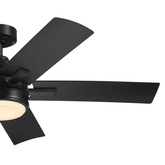 Outlet π Kichler Lighting Tide 52 Inch Integrated LED Outdoor Satin Black Ceiling Fan π€© 4 Outlet π Kichler Lighting Tide 52 Inch Integrated LED Outdoor Satin Black Ceiling Fan π€© - Image 2