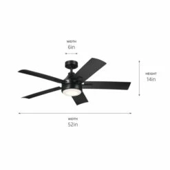 Outlet π Kichler Lighting Tide 52 Inch Integrated LED Outdoor Satin Black Ceiling Fan π€© 13 Outlet π Kichler Lighting Tide 52 Inch Integrated LED Outdoor Satin Black Ceiling Fan π€© -Kichler Lighting Shop unnamed file 3713