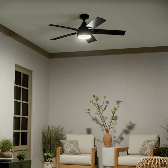 Outlet π Kichler Lighting Tide 52 Inch Integrated LED Outdoor Satin Black Ceiling Fan π€© 10 Outlet π Kichler Lighting Tide 52 Inch Integrated LED Outdoor Satin Black Ceiling Fan π€© - Image 8