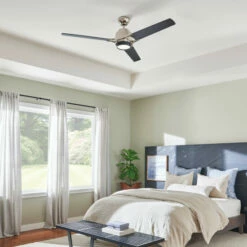 New ⌛ Kichler Lighting Zeus Collection 60-inch Polished Nickel LED Ceiling Fan ⭐ -Kichler Lighting Shop unnamed file 3724