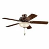 Top 10 👍 Kichler Lighting Sutter Place Select 52-inch Fan Oil Brushed Bronze 🧨