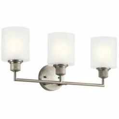 New β¨ Kichler Lighting Lynn Haven 3-Light Vanity Light Brushed Nickel π―