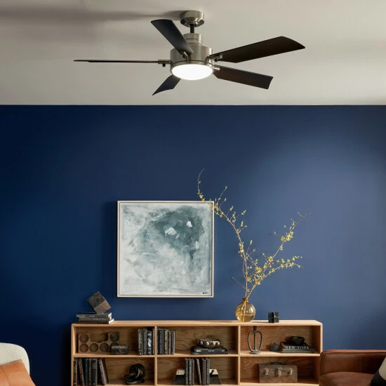 Hot Sale π― Kichler Lighting Guardian 56 Inch Integrated LED Indoor Brushed Stainless Steel Ceiling Fan π 7 Hot Sale π― Kichler Lighting Guardian 56 Inch Integrated LED Indoor Brushed Stainless Steel Ceiling Fan π - Image 5