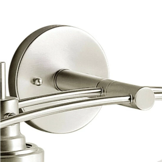 Best Pirce ❤️ Kichler Lighting Structures Collection 2-light Brushed Nickel Halogen Bath/Vanity Light ✨ 5 Best Pirce ❤️ Kichler Lighting Structures Collection 2-light Brushed Nickel Halogen Bath/Vanity Light ✨ - Image 3