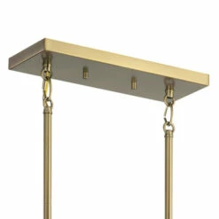 Best Pirce 🥰 Kichler Lighting Kichler Ciona 43 Inch 5 Light Linear Chandelier With Round Ribbed Glass In Brushed Natural Brass ⭐ -Kichler Lighting Shop unnamed file 3865