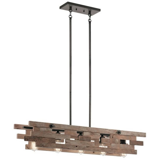 Hot Sale π Kichler Lighting Cuyahoga Mill Collection 5-light Anvil Iron Linear Chandelier π₯° 3 Hot Sale π Kichler Lighting Cuyahoga Mill Collection 5-light Anvil Iron Linear Chandelier π₯°