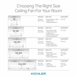 New 😀 Kichler Lighting Monarch Collection 70-inch Weathered Steel Powder 🧥 Coat Ceiling Fan ⌛ -Kichler Lighting Shop unnamed file 3896