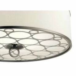 Best Pirce 😉 Kichler Lighting Melrose Collection 4-light Brushed Nickel Pendant/Semi Flush Mount ✨ -Kichler Lighting Shop unnamed file 3912