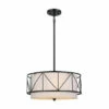 Best Pirce ❤️ Kichler Lighting Birkleigh 18 In. 3-Light Black Convertible Pendant Hanging Light/Semi Flush 🥰 -Kichler Lighting Shop unnamed file 3937