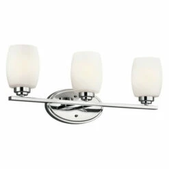 Wholesale ⌛ Kichler Lighting Eileen Collection 3-light Chrome LED Bath/Vanity Light 👍