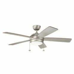 Best Sale 👏 Kichler Lighting Starkk Collection 52-inch Brushed Nickel LED Ceiling Fan 🔔 -Kichler Lighting Shop unnamed file 3949
