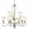 Budget 😀 Kichler Lighting Tanglewood Collection 9-light Brushed Nickel LED Chandelier 🤩 -Kichler Lighting Shop unnamed file 3953