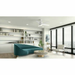 Best Sale 🔔 Kichler Lighting Kichler Brahm 56 Inch LED Ceiling Fan Matte White With Silver And White Blades 👍 -Kichler Lighting Shop unnamed file 3966