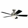 Buy ⌛ Kichler Lighting Leeds Collection 52-inch Antique Pewter LED Ceiling Fan 😍 -Kichler Lighting Shop unnamed file 3982