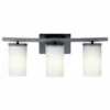Top 10 🔥 Kichler Lighting Crosby 3-Light Vanity Light Black 👍