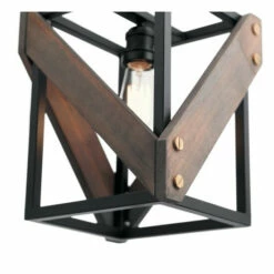 Buy 🌟 Kichler Lighting Fulton Cross Collection 1-light Black Pendant 🤩 -Kichler Lighting Shop unnamed file 4021