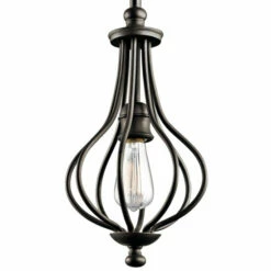 Coupon 😉 Kichler Lighting Kensington Collection 1-light Olde Bronze Mini Pendant 🎁 -Kichler Lighting Shop unnamed file 4034
