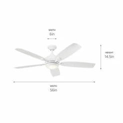 Hot Sale π Kichler Lighting Tranquil 56 Inch Integrated LED Outdoor White Ceiling Fan π 11 Hot Sale π Kichler Lighting Tranquil 56 Inch Integrated LED Outdoor White Ceiling Fan π -Kichler Lighting Shop unnamed file 4040