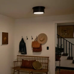 Best reviews of 🤩 Kichler Lighting Serca 14.25 In. 2-Light Black Flush Mount Light ⌛ -Kichler Lighting Shop unnamed file 4056