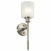 Best Sale ✨ Kichler Lighting Lynn Haven 1-Light Wall Sconce Brushed Nickel ⌛ -Kichler Lighting Shop unnamed file 4074