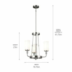 Brand new 🤩 Kichler Lighting Vetivene 19 Inch 3-Light Chandelier Classic Pewter With Opal Glass ✨ -Kichler Lighting Shop unnamed file 4096