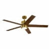 Cheapest 🎁 Kichler Lighting Kichler Brahm 56 Inch LED Ceiling Fan Natural Brass With Walnut And White Blades ⭐ -Kichler Lighting Shop unnamed file 41