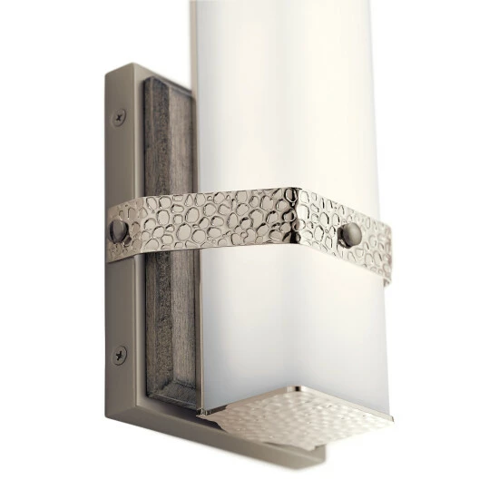 Brand new π Kichler Lighting Kichler Bisou Polished Nickel Bath Bar π 4 Brand new π Kichler Lighting Kichler Bisou Polished Nickel Bath Bar π - Image 2