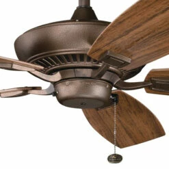Best Pirce ❤️ Kichler Lighting Canfield Patio Collection 52-inch Weathered Copper Powder 🧥 Coat Ceiling Fan 🎁 -Kichler Lighting Shop unnamed file 4144