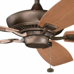 Best Pirce ❤️ Kichler Lighting Canfield Patio Collection 52-inch Weathered Copper Powder 🧥 Coat Ceiling Fan 🎁 -Kichler Lighting Shop unnamed file 4145