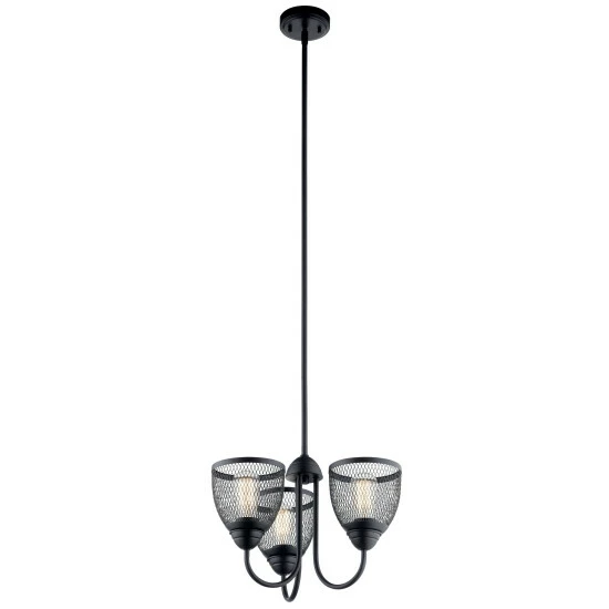 Best reviews of ✨ Kichler Lighting Voclain 3-Light Chandelier/Semi Flush Black ✨ 3 Best reviews of ✨ Kichler Lighting Voclain 3-Light Chandelier/Semi Flush Black ✨