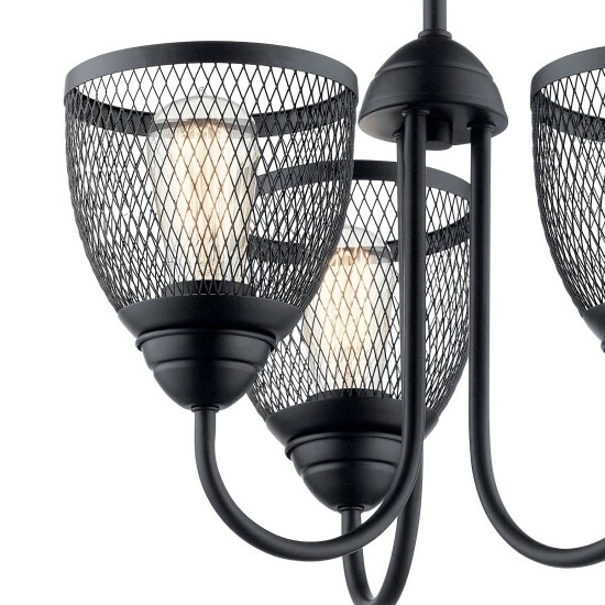 Best reviews of ✨ Kichler Lighting Voclain 3-Light Chandelier/Semi Flush Black ✨ 7 Best reviews of ✨ Kichler Lighting Voclain 3-Light Chandelier/Semi Flush Black ✨ - Image 5