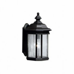 Best Sale 🌟 Kichler Lighting Kirkwood Collection 1-light Black Outdoor Wall Lantern ✔️