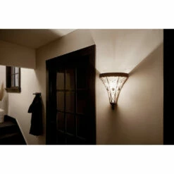 Flash Sale 🥰 Kichler Lighting Marchesa Collection 1-light Terrene Bronze Wall Sconce ✔️ -Kichler Lighting Shop unnamed file 418
