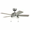 Best reviews of 🔥 Kichler Lighting Starkk Collection 42-inch Polished Nickel LED Ceiling Fan 🎁 -Kichler Lighting Shop unnamed file 4204