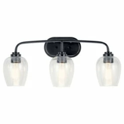 Budget 🔥 Kichler Lighting Kichler Valserrano 24 Inch 3 Light Vanity Light With Clear Seeded Glass In Black 🔥 -Kichler Lighting Shop unnamed file 4224