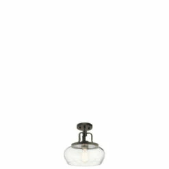 Hot Sale 👍 Kichler Lighting Davenport Collection 1-light Olde Bronze Pendant/Semi-Flush Mount 🔔 -Kichler Lighting Shop unnamed file 4261