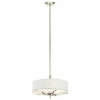 Outlet 🥰 Kichler Lighting Kichler Kinsey 3-light Polished Nickel Convertible Pendant/Semi Flush 😉 -Kichler Lighting Shop unnamed file 4262