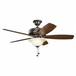 Cheapest 👍 Kichler Lighting Terra Select Collection 52-inch Oil Brushed Bronze Ceiling Fan With Light ✨ -Kichler Lighting Shop unnamed file 4279