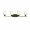 Flash Sale 🔥 Kichler Lighting Eileen Collection 4-light Olde Bronze LED Bath/Vanity Light ✨