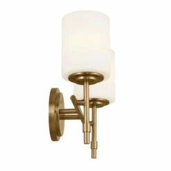 Wholesale 🤩 Kichler Lighting Ali 14 In. 2-Light Brushed Natural Brass Vanity Light 👏 -Kichler Lighting Shop unnamed file 4320