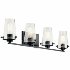 Best Sale π Kichler Lighting Alton 4-Light Vanity Light Black π