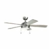 Best reviews of ⭐ Kichler Lighting Starkk Collection 52-inch Polished Nickel LED Ceiling Fan 🔔 -Kichler Lighting Shop unnamed file 4345