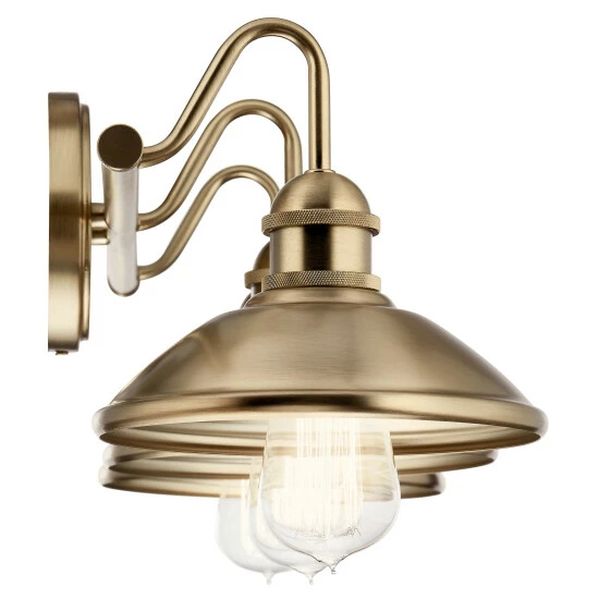 Best deal π₯ Kichler Lighting Clyde 26.5 In. 3-Light Champagne Bronze Vanity Light π 4 Best deal π₯ Kichler Lighting Clyde 26.5 In. 3-Light Champagne Bronze Vanity Light π - Image 2