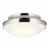 Discount 💯 Kichler Lighting Bretta 17.75 In. 3 Light Polished Nickel Flush Mount Light - 17.75 In ✔️ -Kichler Lighting Shop unnamed file 4441