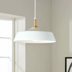 Deals 💯 Kichler Lighting Danika Collection 1-light White Pendant 🌟 -Kichler Lighting Shop unnamed file 447