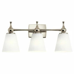 Best deal 😉 Kichler Lighting Kichler Cosabella 24 Inch 3 Light Vanity Light With Satin Etched Case Opal In Polished Nickel 😀 -Kichler Lighting Shop unnamed file 4477