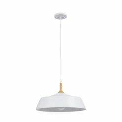 Deals 💯 Kichler Lighting Danika Collection 1-light White Pendant 🌟 -Kichler Lighting Shop unnamed file 448